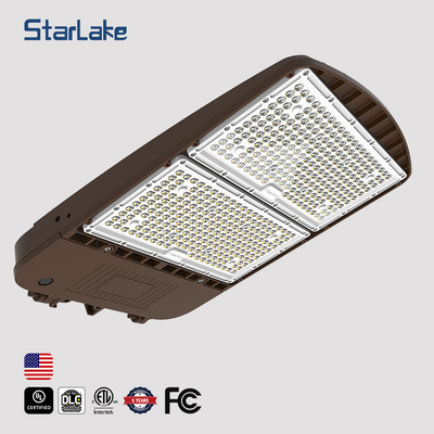 Ανθεκτικό εξωτερικό 500 Watt LED Φώτα χώρου στάθμευσης 3 ισχύος και 3 CCT Επιλέξιμο