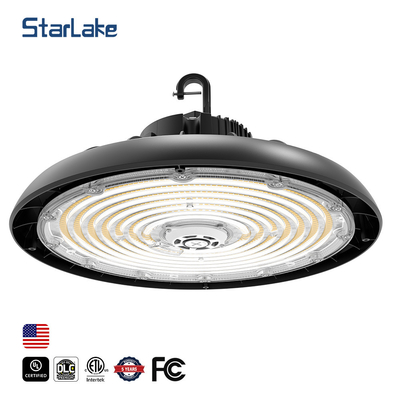 150LM/W Δίαιτα Χυτοσίδηρο Αλουμίνιο Στρογγυλό LED Φώτα Υδατοασφαλής Για Αποθήκη