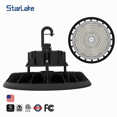 Στρογγυλό LED UFO Highbay Light με ρυθμιζόμενη ισχύς ρυθμιζόμενη θερμοκρασία χρώματος