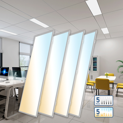 ΗΠΑ σε απόθεμα LED Flat Panel Light ETL DLC Premium 3Power 3CCT Διακόπτης 277V 347V 130lm/w