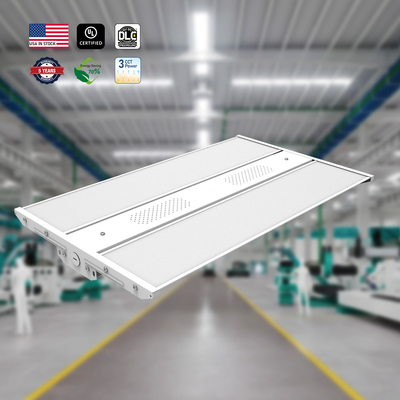 80W 400W Dimmable Industrial High Bay Square Led Light Γραμμικό Highbay για Βιομηχανικά Εργαστήρια