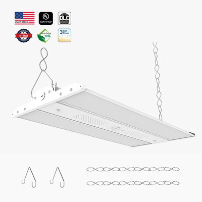 Βιομηχανικός γραμμικός φωτισμός LED Highbay 165W 400W με λειτουργία Dimming και 5000K φωτεινό λευκό φως ιδανικό για αποθήκη και φωτισμό