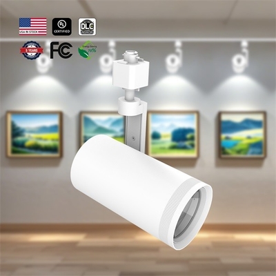 110 Lm/w IP20 LED λάμπα τροχιάς 10/15/20/25/30W ρυθμιζόμενο φως τροχιάς για γκαλερί τέχνης